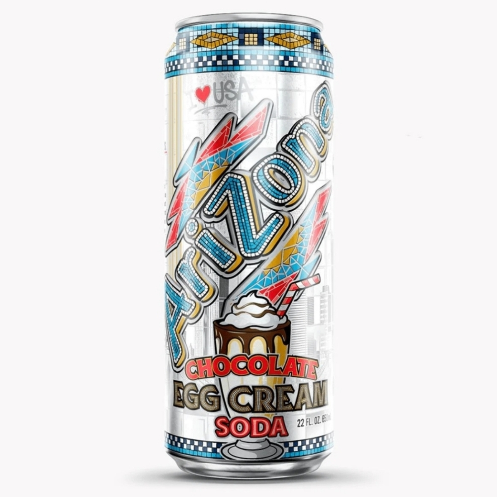 Limited EDITION Arizona Chocolate Egg Cream Soda